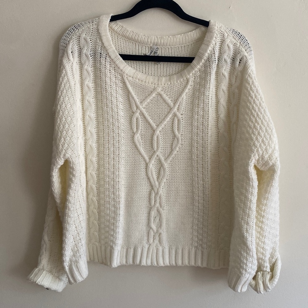 MUDD Cropped Sweater